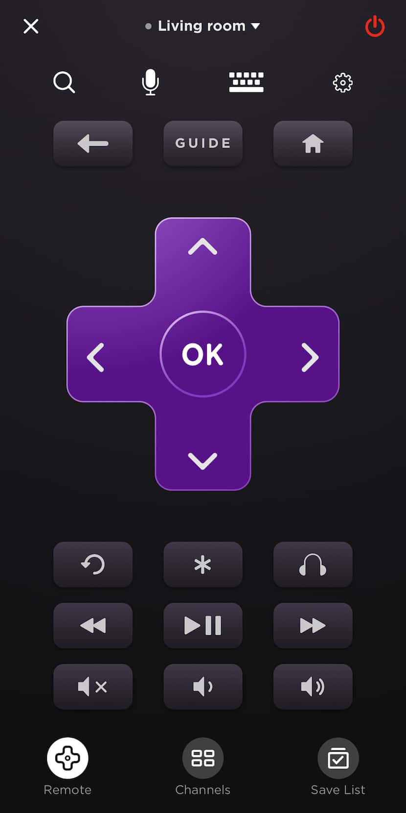 If you have a smart TV, chances are that an app, like Roku, pictured here, will let you...