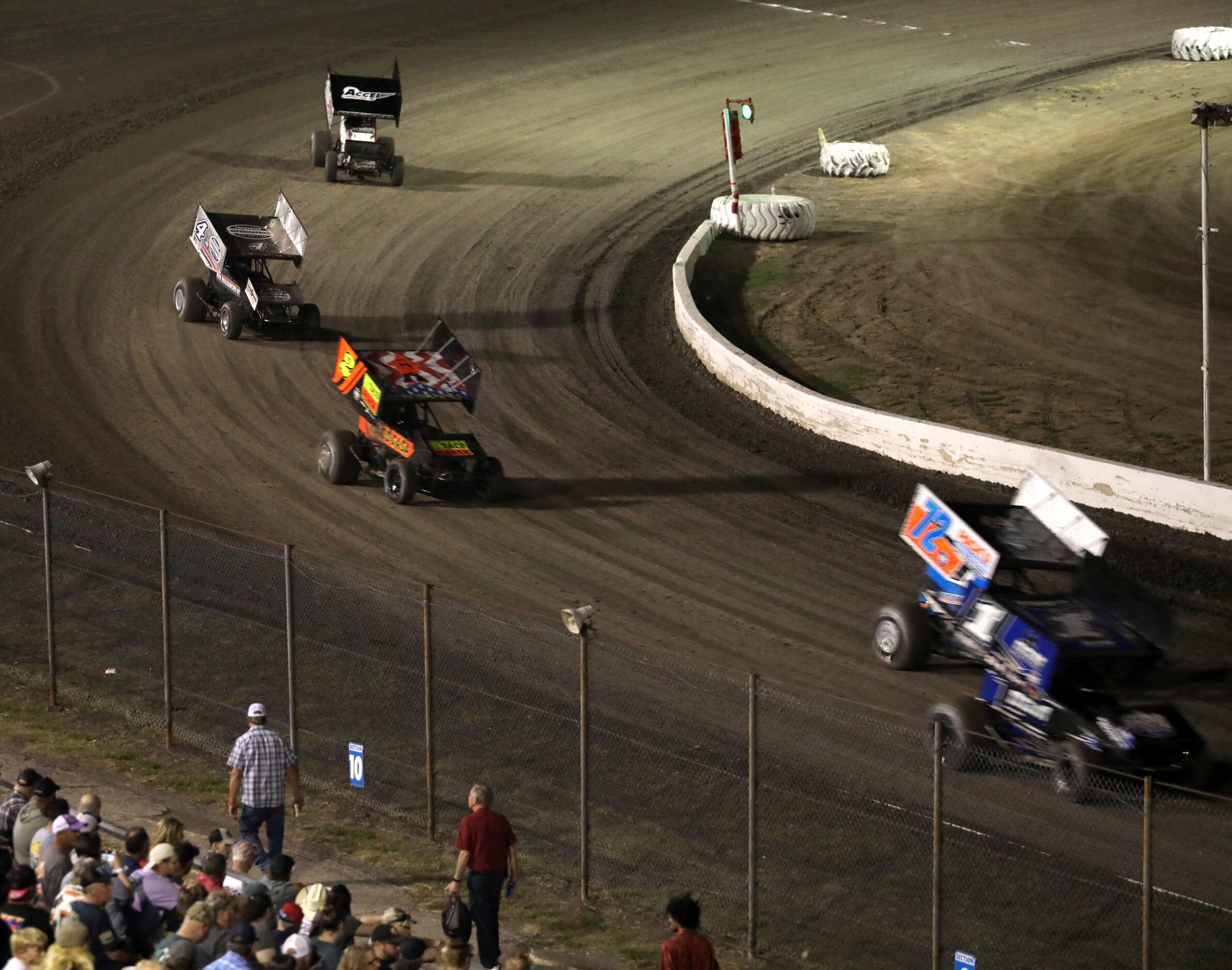 Devil's Bowl hosted its first World of Outlaws race in 1978. (Jason Janik/Special Contributor)