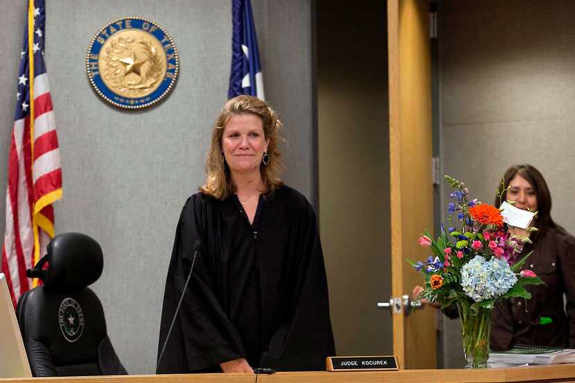 On Feb. 29, 2016, District Judge Julie Kocurek made her first public appearance after...