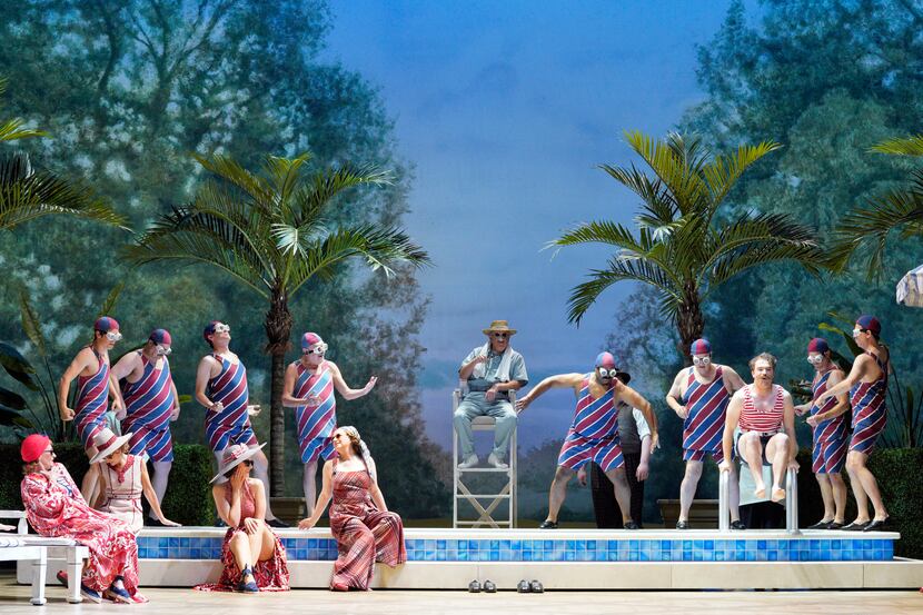 San Francisco Opera production of Mozart's 'Cosi fan tutte,' designed by Erhard Rom. (Cory...
