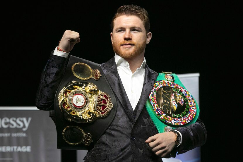 Canelo (AP Photo/Richard Drew)