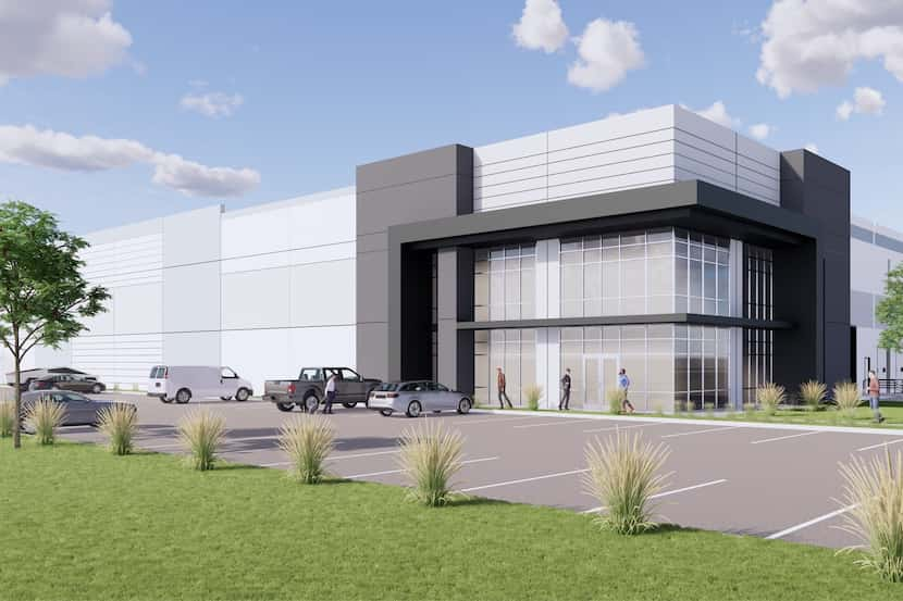 Houston-based Lovett Industrial is building the three-building Innovation Ridge Logistics...