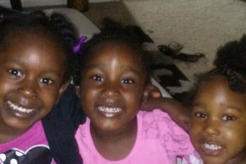 Chastity Armstrong, 6, Khalia Armstrong, 5, and Tristan Armstrong, 3, were killed Friday...