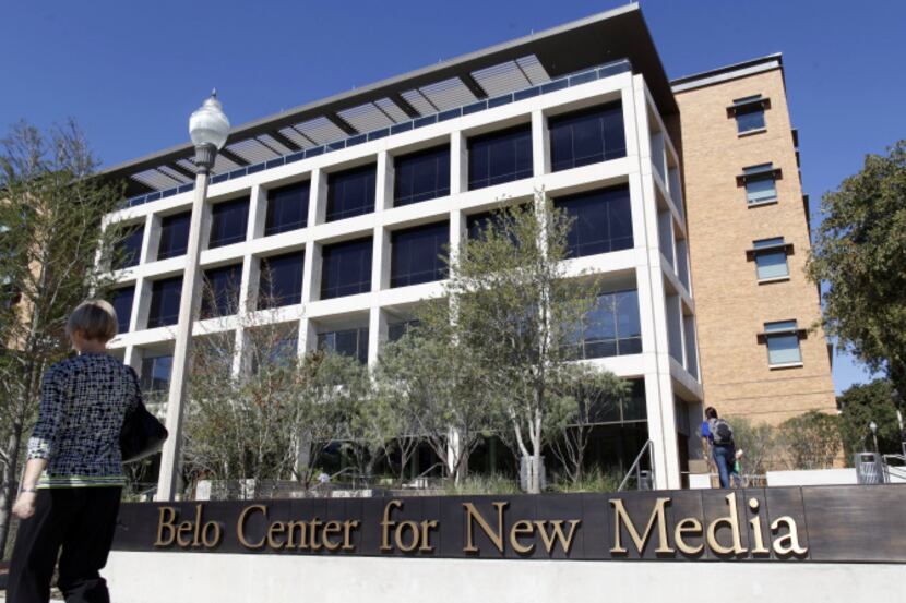 The Belo Center for New Media will house “bold people asking bold questions” who will define...