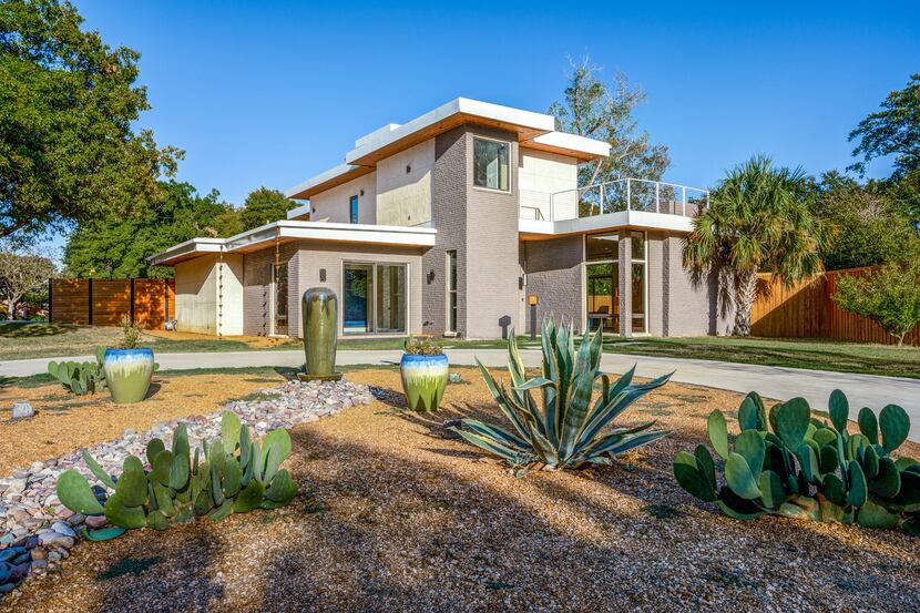 The completely rebuilt four-bedroom, four-bathroom home at 11248 Jamestown Road in North...