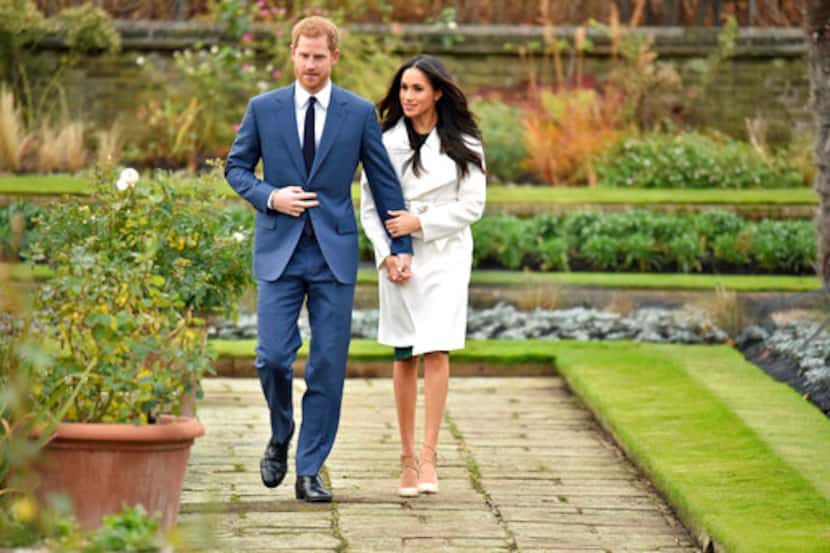 El príncipe Harry y su prometida Meghan Markle./AP
