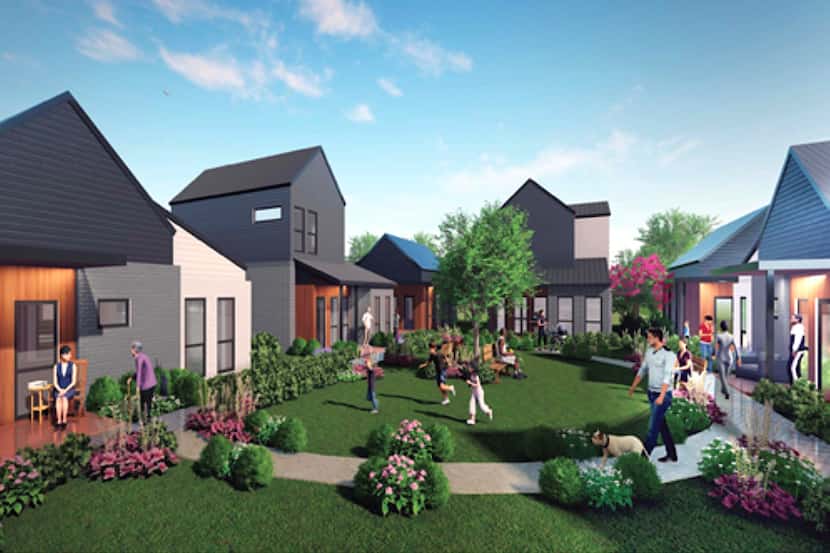 The Grove at La Frontera is a 396-unit mixed-use community being built in Arlington.