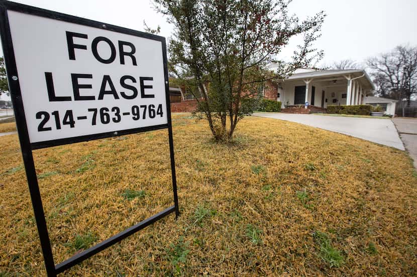 Home rental costs in D-FW are headed higher.