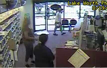 Police said the robber partially covered his face with layers of tape while committing the...