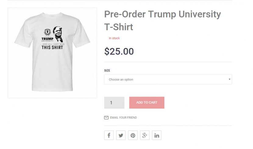  A screenshot from the merchandise available at tedcruz.org.