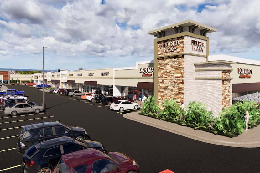 The Fielder Plaza shopping center opened in 1978 and is getting a redo