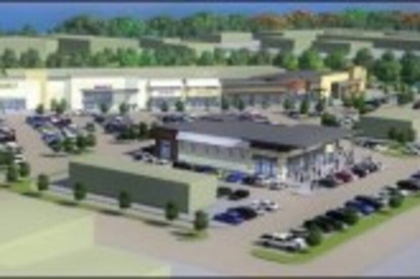 Luke's Locker will be one of the anchor tenants at the Arboretum Village shopping center at...