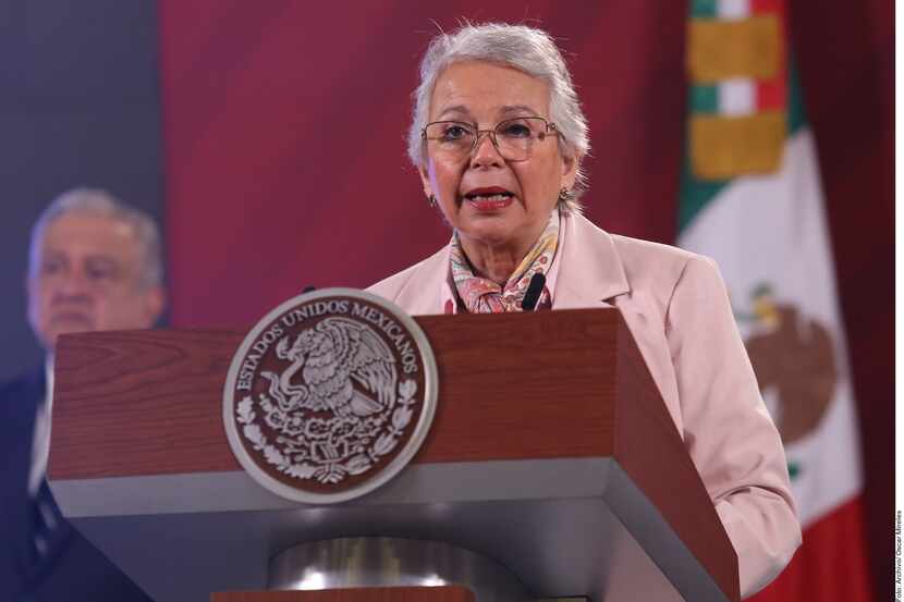 Olga Sánchez Cordero, secretaria de Gobernación de México.