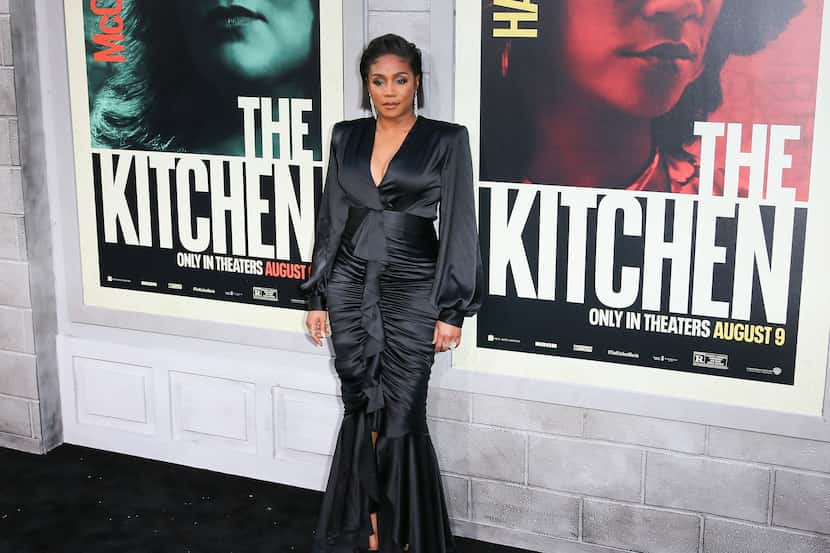 Actress Tiffany Haddish attends the world premiere of "The Kitchen" at the TCL Chinese...