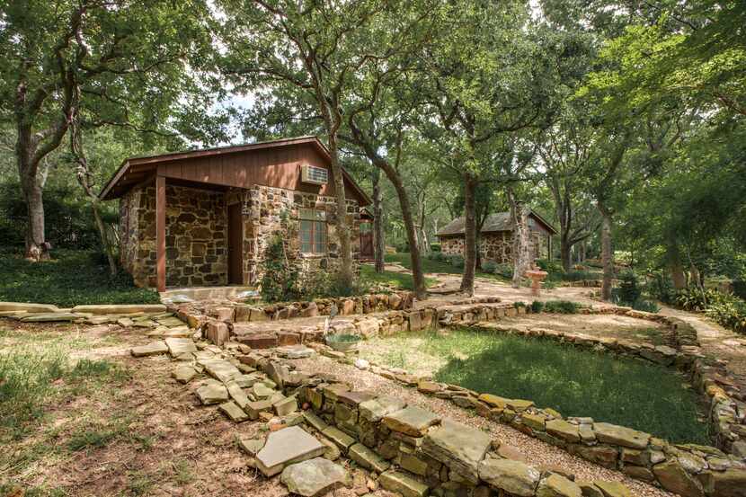 The two 1930s-era cabins that were built when notorious gambler Herbert "The Cat" Noble...