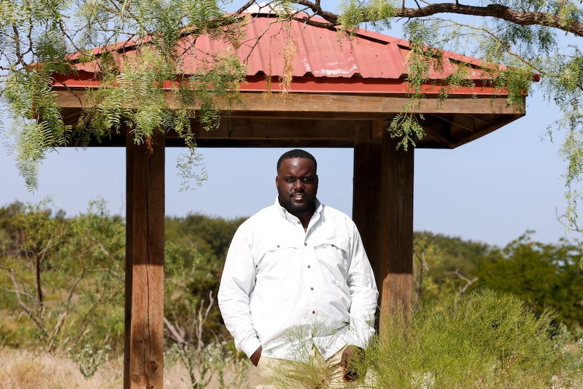 Outdoor enthusiast Thurman Hogan poses for a portrait, on Friday, Aug. 16, 2024, at Cedar...