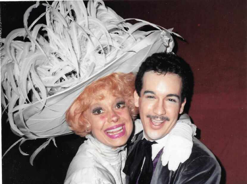 Kevin Ligon and Carol Channing in Dallas Summer Musicals' national tour of 'Hello, Dolly!'...