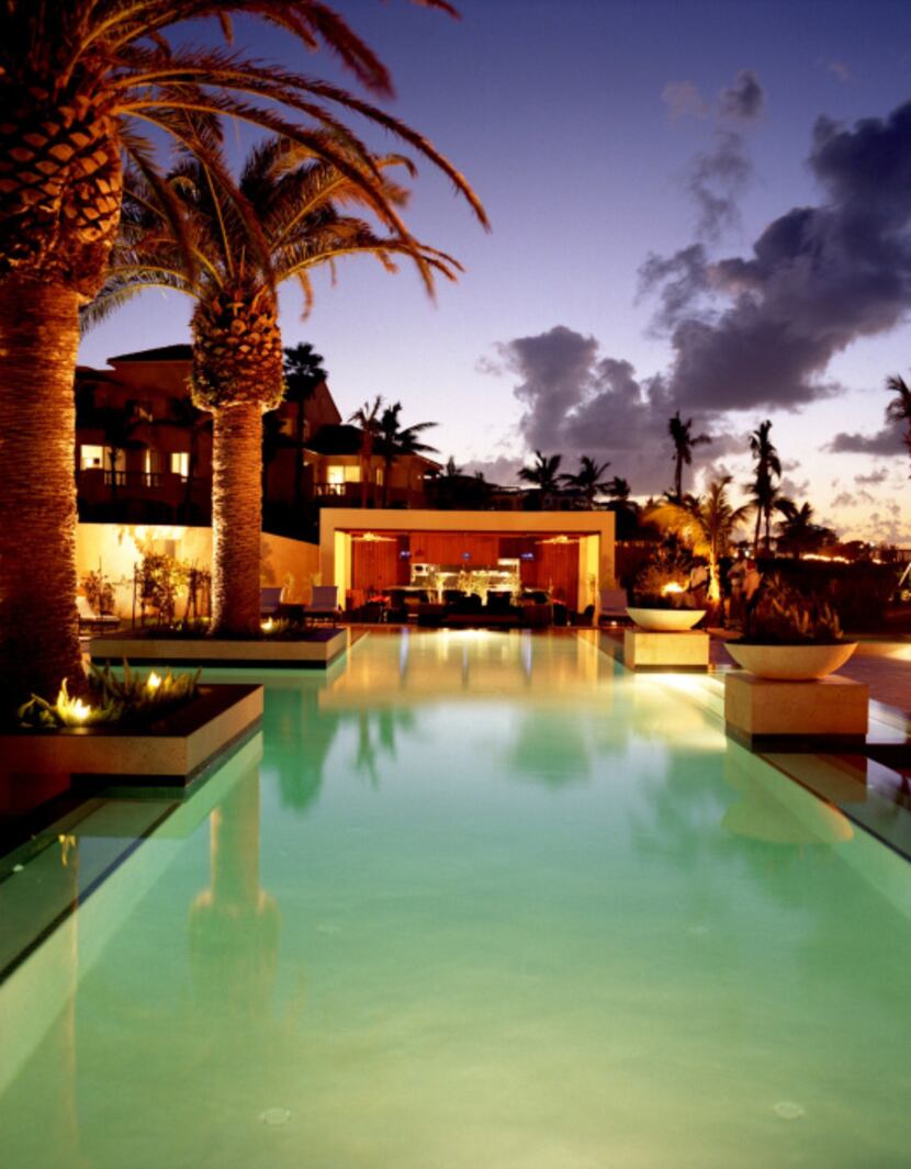 The Estate Pool at the Grace Bay Resorts in the Turks and Caicos Islands.
