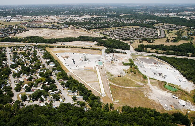 Cowtown Redi Mix and Martin Marietta run concrete plants just north of the High Point Mobile...