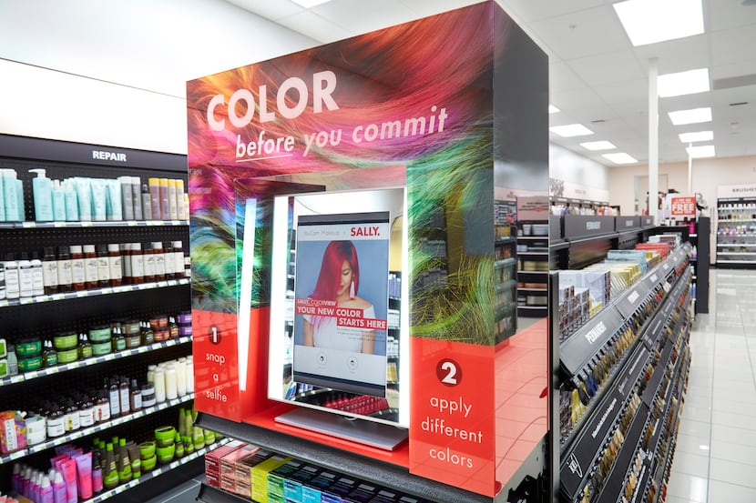 1 of 85
This interactive kiosks is being added to newly remodeled Sally Beauty Supply...