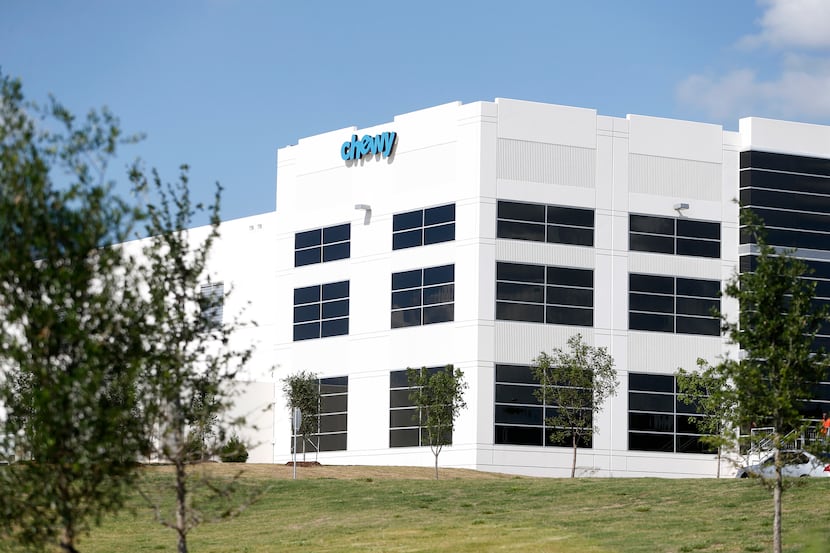 Chewy has a major distribution center in the Mountain Creek Business Park in Southwest Dallas.