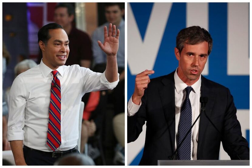 San Antonio's Jullian Castro and El Paso's Beto O'Rourke are set to square off in the first...