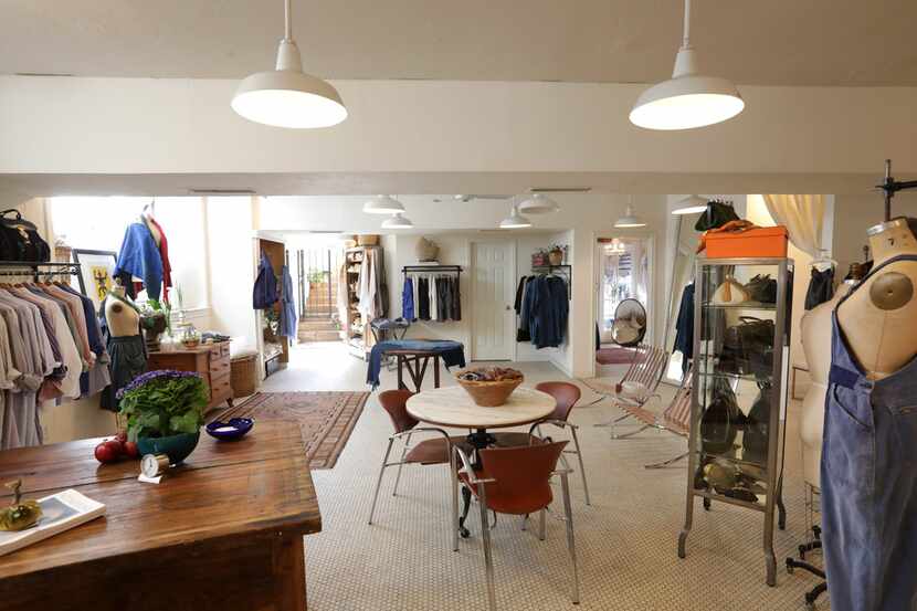 The SoHo McKinney store features garments curated from around the globe. 