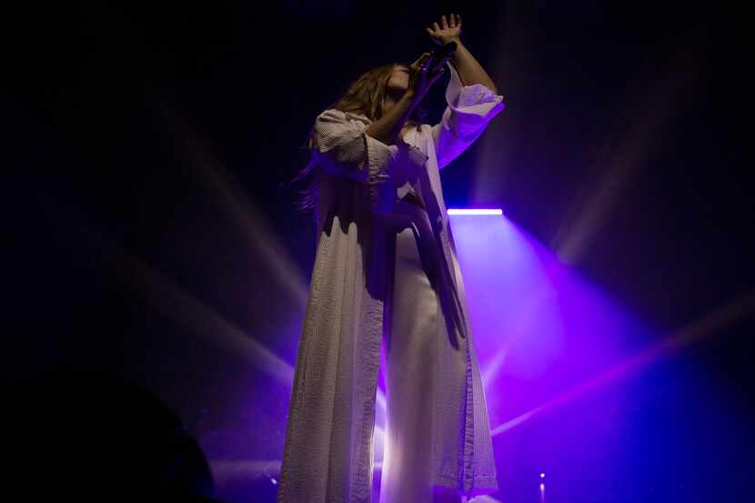 Maggie Rogers performs at The Bomb Factory in Dallas on Friday, Oct. 18, 2019