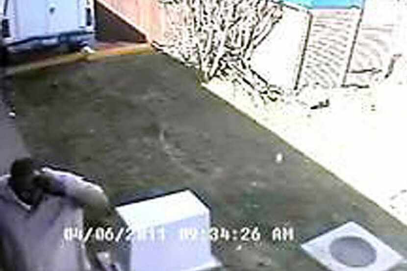 Plano police have video that they say is of a possible suspect in a rape that occurred April...