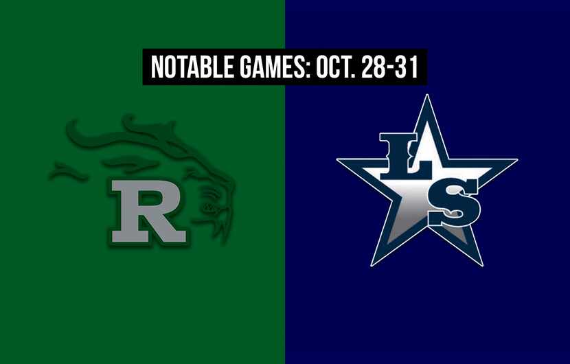 Notable games for the week of Oct. 28-31 of the 2020 season: Frisco Reedy vs. Frisco Lone Star.