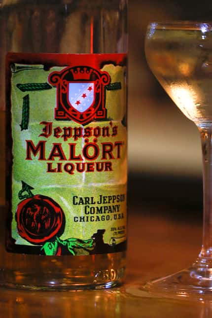Malort, a Chicago-based, Scandinavian-style liqueur known for its off-putting taste, is seen...