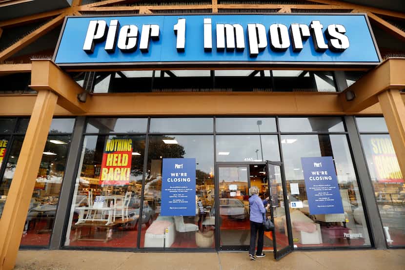 Fort Worth-based Pier 1 Imports plans to liquidate its operations this summer. This store on...