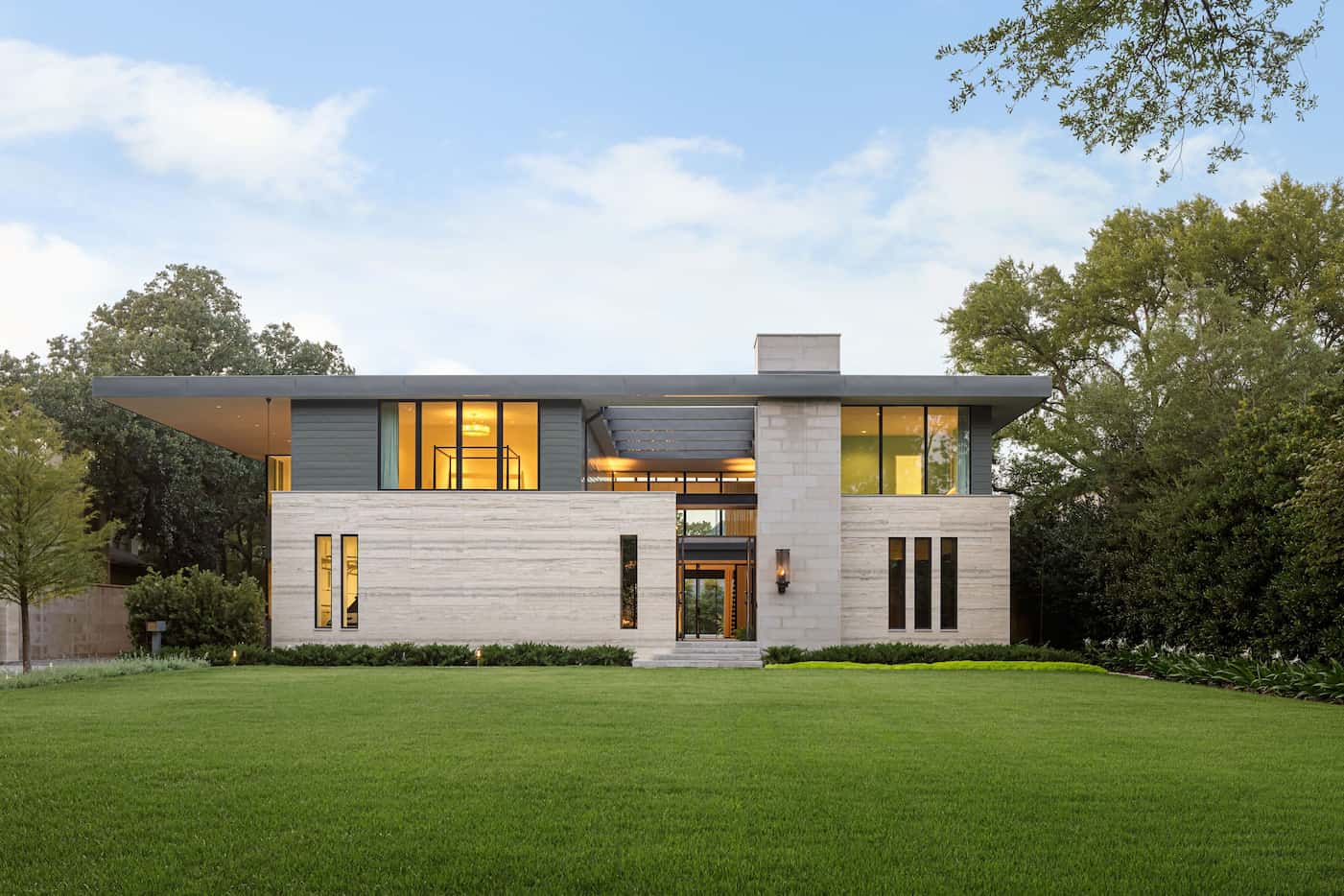 The $13.4 million contemporary estate at 4020 Glenwick Lane in University Park was the most...