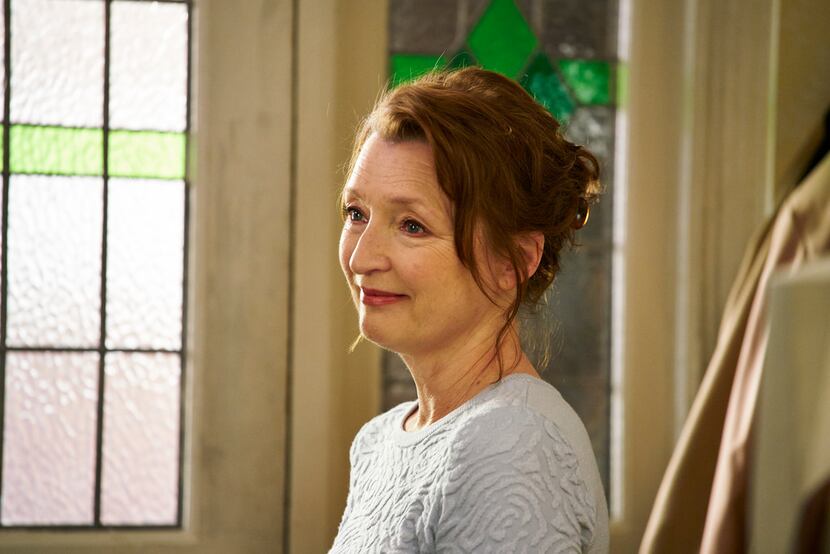 Lesley Manville in the BBC television series, Mum, now available to Americans via BritBox.
