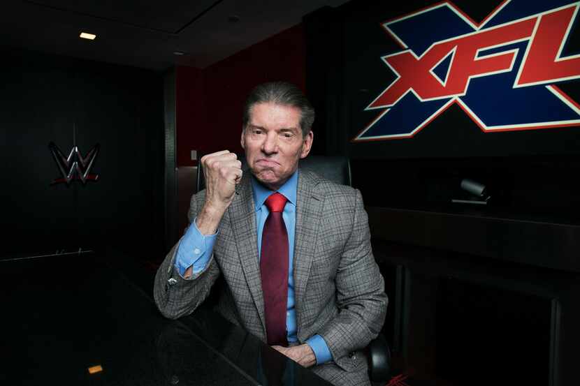 Vince McMahon, the chairman and chief executive of World Wrestling Entertainment, in...