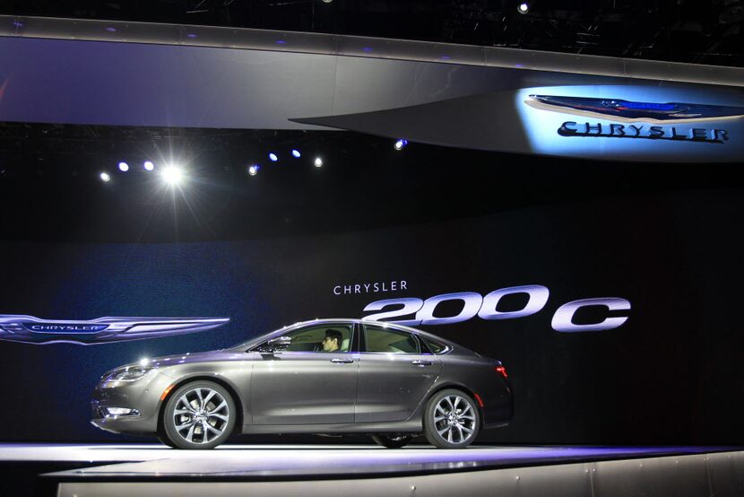 The Chrysler 200C is  introduced at the 2014 North American International Auto Show in...