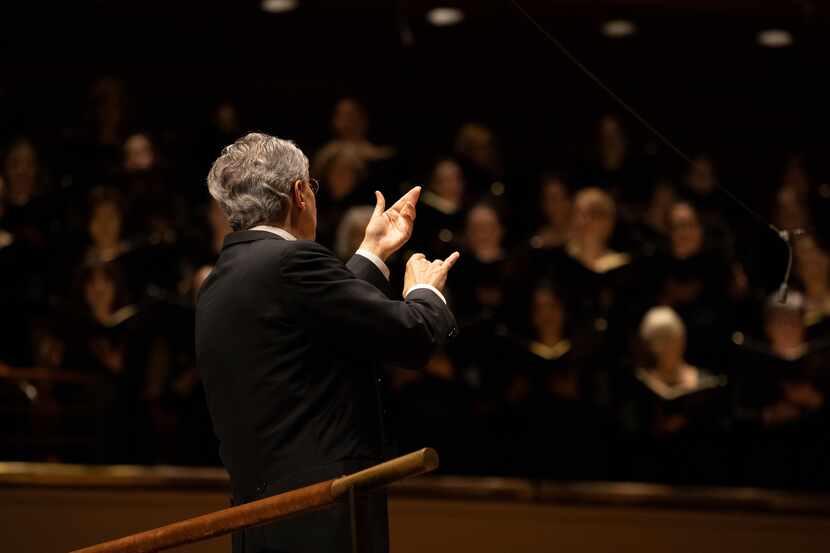 Music Director Fabio Luisi leads the DSO and Dallas Symphony Chorus.