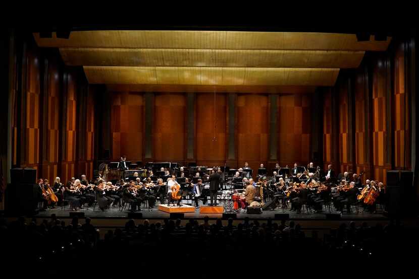 The Fort Worth Symphony Orchestra performed at Bass Performance Hall on Aug. 31, 2019. 