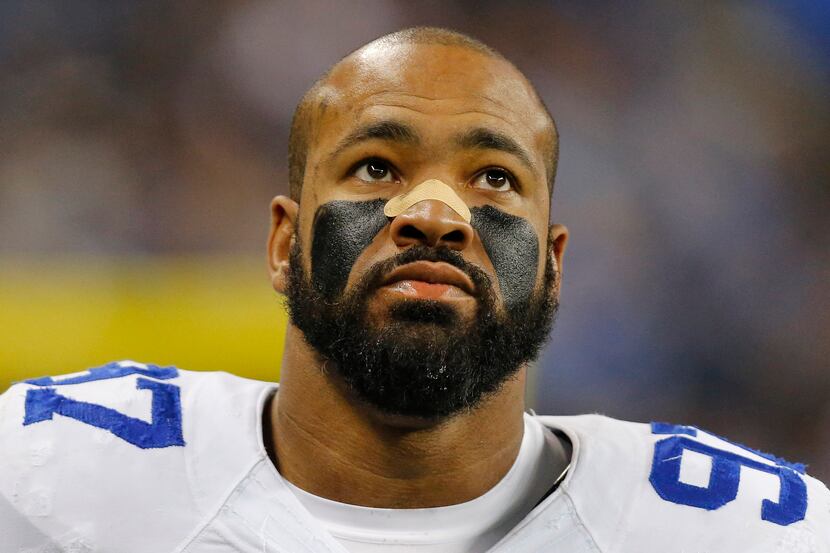 Dallas Cowboys defensive tackle Jason Hatcher (97) is pictured during the Dallas Cowboys vs....