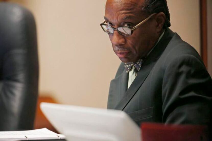 
John Wiley Price was a marked man at a packed meeting of the Dallas County Commissioners...