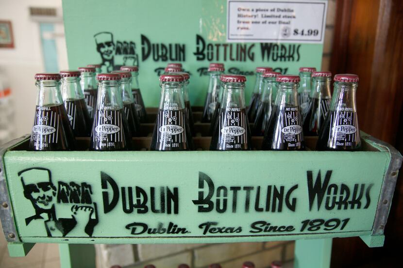 Collectible Dublin Dr Pepper from one of the last runs before the bottling contract ended.
