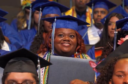 Jessica Armstead, 34, recently graduated with a bachelor's degree from the University of...