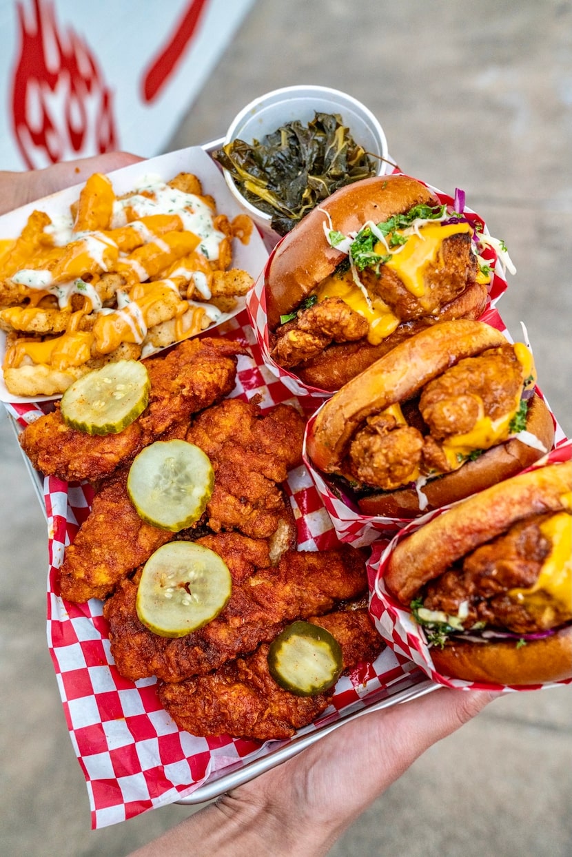 Lucky's Hot Chicken has a short menu of fried chicken, both hot and not. The second Lucky's...