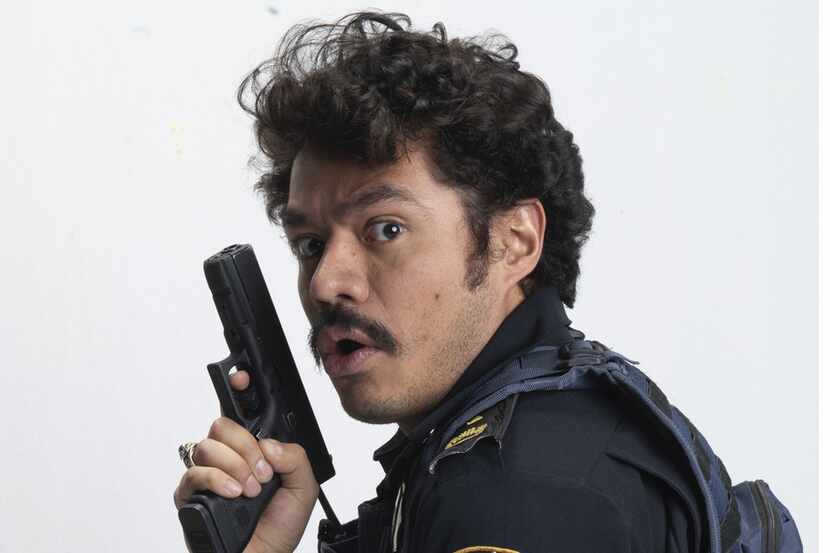 Guillermo Villegas como el teniente Prieto de la serie 'Harina', que estrena su segunda...