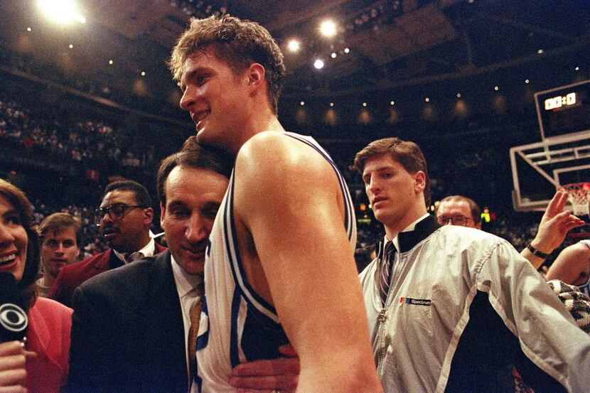 CORRECTS THE DATE TO MARCH 28, NOT MARCH 30 - FILE - In this March 28, 1992 file photo, Duke...
