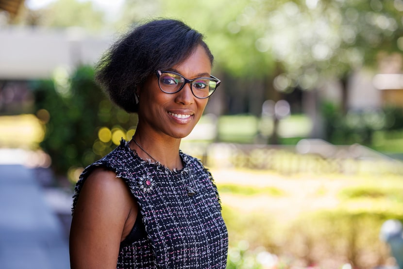 Ebony Brock, director of community outreach at Constellation of Living Memorials, pictured...