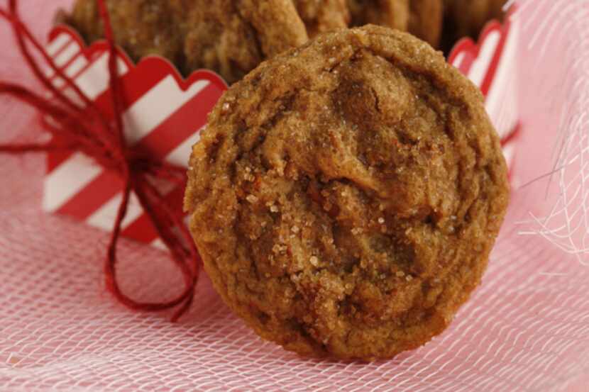 First place in the Family category: "Spicy Molasses Cookies with Cinnamon Chips", by Karen...