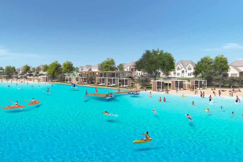 El proyecto estará ubicado en el condado de Denton, con tres playas arenosas, muelles y un...
