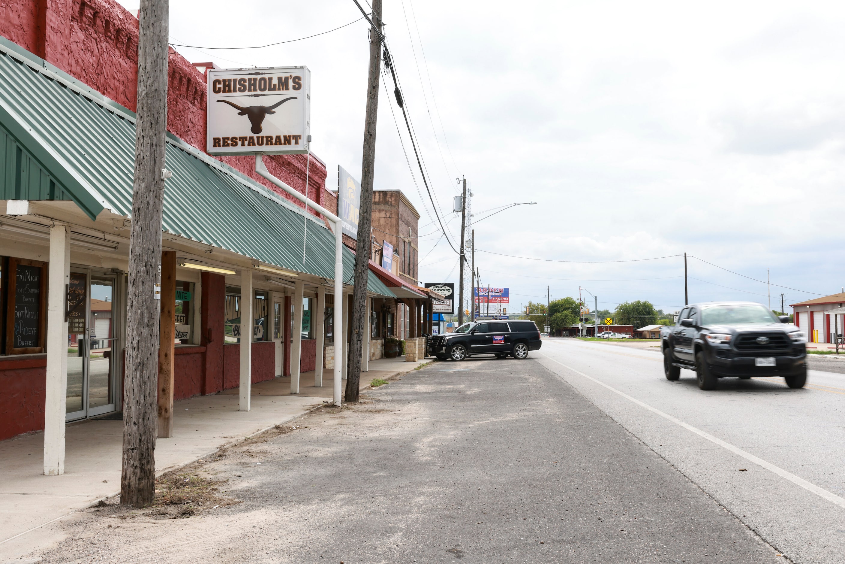 Main Street in Godley.