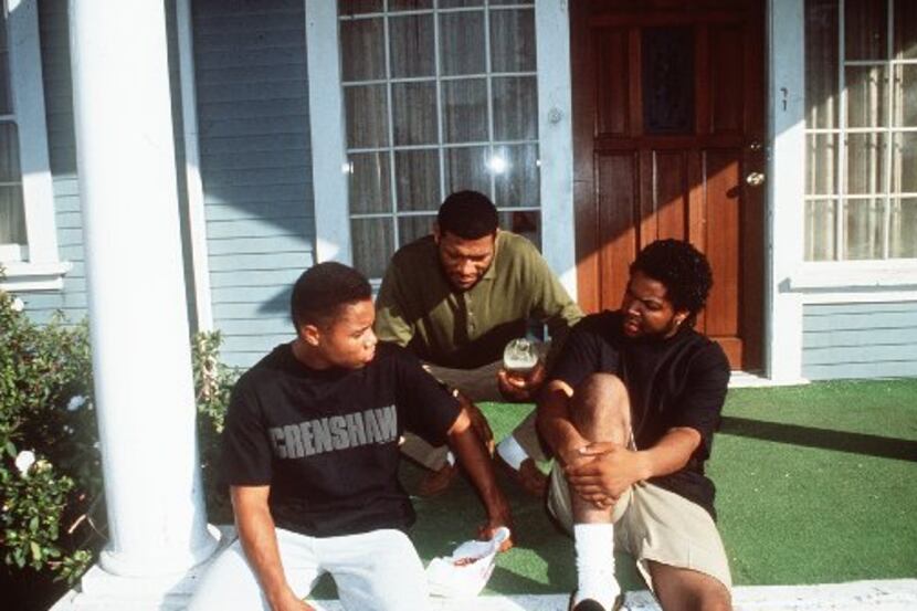 Cuba Gooding Jr., Laurence Fishburne and Ice Cube starred in John Singleton's "Boyz n the...